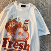 Graphic Printed Crop Top – Soft, Comfy & Summer-Ready